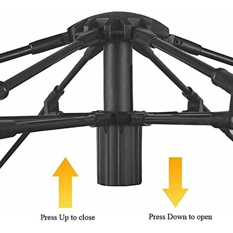 HAZEL Lumière De Tente D'extérieur Tente à Lancer En Vert Et Blanc Avec Sac De Transport - Parfait Pour Le Camping, Les Festivals Et Les Vacances 7 HAZEL Lumière De Tente D'extérieur Tente à Lancer En Vert Et Blanc Avec Sac De Transport - Parfait Pour Le Camping, Les Festivals Et Les Vacances – Image 5