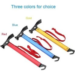 HAZEL Kits D'extracteur De Maillet Clous De Poteaux De Tente Extracteur Multifonction Pour La Randonnée De Camping En Plein Air -Pergola Soldes 64196769 5