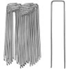 TolleTour 150x Ancre Au Sol Piquets En Acier Galvanisé 150x25mm Ancrage Au Sol Pour Bâches Filets De Jardinage En U Arrondi - Argent 2 TolleTour 150x Ancre Au Sol Piquets En Acier Galvanisé 150x25mm Ancrage Au Sol Pour Bâches Filets De Jardinage En U Arrondi - Argent -Pergola Soldes 64307999 1