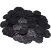 HABIENTôT 100 PCS Rondelles Pour Piquets De Fixation En Acier Pour Bâche, Rondelle D'ancrage En U Pour Piquets De Jardin, Piquets De Fixation Tente (3 Trous Communs) Noir，Oi-FRIS -Pergola Soldes 64562237 1