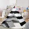 VINGO Tipi Tente Pour Enfants Tente De Jeu Indienne Avec Sac De Rangement 120x120CM - Noir