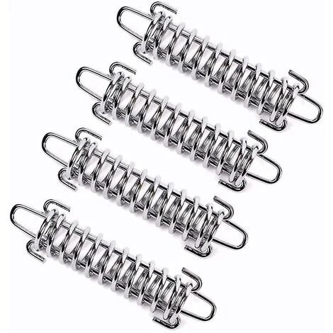 ILOVEMILAN Ressort De Voile D'ombrage 4 Pièces, Ressort Tendeur De Voile D'ombrage, Ressort De Tension De Voile D'ombrage, Ressort De Tension De Tente De Camping 3 ILOVEMILAN Ressort De Voile D'ombrage 4 Pièces, Ressort Tendeur De Voile D'ombrage, Ressort De Tension De Voile D'ombrage, Ressort De Tension De Tente De Camping