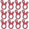 EAUDACè 12 Pièces Tendeur De Corde Tendeur De Tente Rouge Corde Tendeur Anti-dérapant Corde À Vent Boucle Tendeur En Alliage D'Aluminium Léger Pour Camping Auvent Randonnée Escalade Tente Accessoire -Pergola Soldes 64942318 1