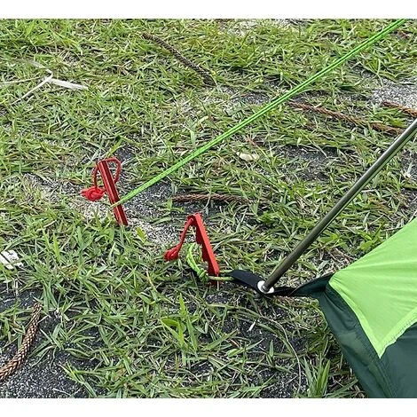 LITZEE Piquets De Tente 10 Pièces Sardines Camping Piquets De Fixation Léger Avec Sac De Rangement Pour Randonnée Voyage En Plein Air Activités Extérieur (Bleu 18cm) 7 LITZEE Piquets De Tente 10 Pièces Sardines Camping Piquets De Fixation Léger Avec Sac De Rangement Pour Randonnée Voyage En Plein Air Activités Extérieur (Bleu 18cm) – Image 5
