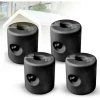 Froadp Ensemble De 4 Supports De Pieds De Pavillon En HDPE, Pouvant être Remplis D'eau Ou De Sable, Pieds Stabilisateurs De Pavillon Pour Auvents De Gazebo, Tentes De Fête De Jardin, Noir -Pergola Soldes 65112609 1