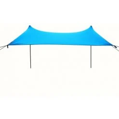 LIFCAUSAL Abri De Soleil Pour Tente De Plage Avec Sacs De Sable Pour Camping, Pêche, Randonnée, Parc De Plage -Pergola Soldes 65275261 3