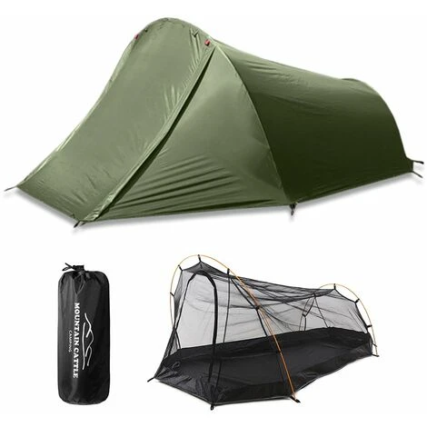 LIFCAUSAL Tente De Camping Tente Extérieure Pour 2 Personnes Pour Le Camping, Le Vélo, La Randonnée, La Plage De Muntaineering 3 LIFCAUSAL Tente De Camping Tente Extérieure Pour 2 Personnes Pour Le Camping, Le Vélo, La Randonnée, La Plage De Muntaineering