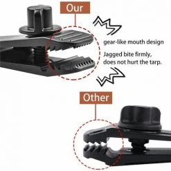 L'FLANEUR 24 Pcs Clip De Tente Bache Avec 12x Pince Pour Bache Et 12x Tendeur Corde Elastique, Pince A Oeillet Pour Bache Camping Accessoires Pour Tentes, Bache Piscine, Baches, Auvents, Gazebos Tente ANEUR 8 L'FLANEUR 24 Pcs Clip De Tente Bache Avec 12x Pince Pour Bache Et 12x Tendeur Corde Elastique, Pince A Oeillet Pour Bache Camping Accessoires Pour Tentes, Bache Piscine, Baches, Auvents, Gazebos Tente ANEUR -Pergola Soldes 65354478 2