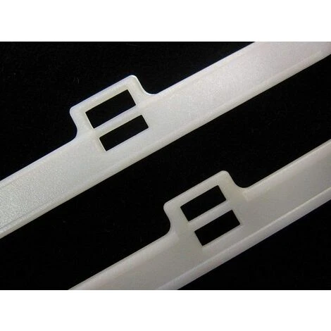 AOUGO Lot De 50 Cintres Supérieurs Pour Stores Verticaux Pour Lattes De 89 Mm (3,5 Pouces), Blanc, Pièces De Rechange Pour Réparation 5 AOUGO Lot De 50 Cintres Supérieurs Pour Stores Verticaux Pour Lattes De 89 Mm (3,5 Pouces), Blanc, Pièces De Rechange Pour Réparation – Image 3