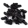 AOUGO 20 Pièces Noir Bâche Clip Ensemble Tente S'enclenche Camping Auvent Auvent Pince Clips Tente Serrer Pour Les Activités De Plein Air -Pergola Soldes 65393875 1