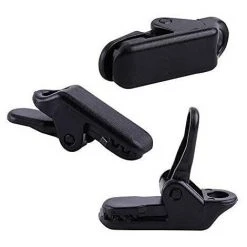 AOUGO 20 Pièces Noir Bâche Clip Ensemble Tente S'enclenche Camping Auvent Auvent Pince Clips Tente Serrer Pour Les Activités De Plein Air -Pergola Soldes 65393875 4