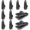ENLENK Lot De 10 Clips De Fermeture Pour Rideaux, Bâches, Clips Pour Fixation De Bâches, Pour Tentes, Camping, Soleil, Coupe-vent, Accessoires (noir) 2 ENLENK Lot De 10 Clips De Fermeture Pour Rideaux, Bâches, Clips Pour Fixation De Bâches, Pour Tentes, Camping, Soleil, Coupe-vent, Accessoires (noir) -Pergola Soldes 65440897 1