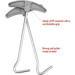 ENLENK 2Pcs Extracteur De Piquets Extracteurs De Piquets De Tente Crochet De Sol Pour Piquet Extracteur De Cheville Extracteur De Crochet Pour Un Retrait Facile Des Piquets -Pergola Soldes 65440909 4