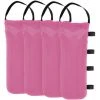 GALOZZOIT Lot De 4 Sacs De Sable Pour Tonnelle - Qualité Industrielle - Poids Pour Tonnelle Et Tentes De Jardin —rose Rouge 2 GALOZZOIT Lot De 4 Sacs De Sable Pour Tonnelle - Qualité Industrielle - Poids Pour Tonnelle Et Tentes De Jardin —rose Rouge -Pergola Soldes 65486403 1