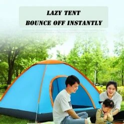 YIDOMDE Tente Instantanée,Dôme Tente Étanche, 2-3 Personnes Tente De Plage Pop Up, Tente De Camping Anti-UV Étanche Pour La Famille Pour La Randonnée Familiale Et Outdoor -Pergola Soldes 65745056 4