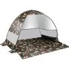 YIDOMDE Tente De Plage Pop-up Automatique, Anti-UV,imperméable,Grande Tente Instantanée Pour Camping En Plein Air,pour Enfants Et Adultes,familles,Plage,Camping - Camouflage