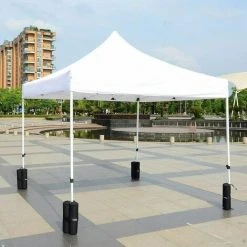 MERéTéET Paquet De 4 Sac De Sable, Poids De Sable Gazebo, Sacs De Sable à Double Couture, Poids De Jambe, Pour Gazebo Tente, Lestage Fixation -Pergola Soldes 65790392 4