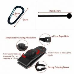 LUCKY-88 Bâche Extérieure Tente Bâche Clip Auvent Clip -Pergola Soldes 65804998 3