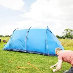 OSQI Piquets De Tente Spirale Sardine Tente Tent Peg Tente En Spirale Durable Piquet De Tente En Plastique Piquets De Tente 30 Cm Pour Tentes, Trampolines, Animaux De Compagnie, Avec Tube, 4 Pièces -Pergola Soldes 65989304 3