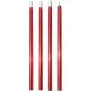 TANCYCO Poteaux De Bâche Pliables Poteaux De Tente De Camping Réglables Pour Auvents De Bâche Auvent Abri Anti-pluie (rouge) -Pergola Soldes 66307378 1
