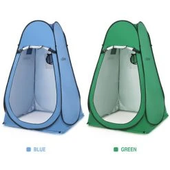 TANCYCO Tente D'abri De Confidentialité Pop Up Portable Camping En Plein Air Plage Douche Instantanée Toilette Tente à Langer Soleil Pluie Abri Avec Fenêtre (S Vert) -Pergola Soldes 66307469 5