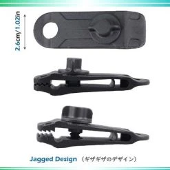 Cisea 12 Pièces Pinces à Bâche Pince Au Sol Pinces De Tente En Plastique En Forme De Crocodile Pour Camping Auvent Activités De Plein Air -Pergola Soldes 66352051 3