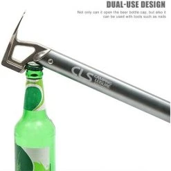 Marteau De Tente, Marteau En Acier Inoxydable À Poignée En Alliage D'aluminium Léger, Extracteur De Clou Pour Tente De Camping En Plein Air (Argent, 305*90mm)——Adélala -Pergola Soldes 66384979 4