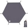 TANCYCO Bâche De Camping Imperméable épaissir Tapis De Pique-nique Tapis De Plage Durable Tapis De Tente Octogonale Tente Multifonctionnelle Empreinte Soleil Auvent Tapis De Sol Pour Randonnée Voyage Sac à Dos -Pergola Soldes 66391394 1