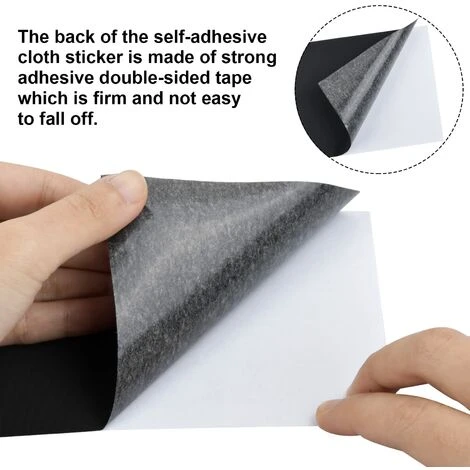 HEGUYEY 8 Pcs Patchs De Réparation Autocollant, 20 X 10cm Rustine Autocollante En Nylon, Kit Reparation Tente, Patch Auto-Adhésif Imperméables Pour Tente Doudoune Auvent, Noir, Gris, Bleu, Vert Armée 4 HEGUYEY 8 Pcs Patchs De Réparation Autocollant, 20 X 10cm Rustine Autocollante En Nylon, Kit Reparation Tente, Patch Auto-Adhésif Imperméables Pour Tente Doudoune Auvent, Noir, Gris, Bleu, Vert Armée – Image 2