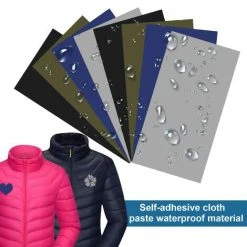 HEGUYEY 8 Pcs Patchs De Réparation Autocollant, 20 X 10cm Rustine Autocollante En Nylon, Kit Reparation Tente, Patch Auto-Adhésif Imperméables Pour Tente Doudoune Auvent, Noir, Gris, Bleu, Vert Armée 9 HEGUYEY 8 Pcs Patchs De Réparation Autocollant, 20 X 10cm Rustine Autocollante En Nylon, Kit Reparation Tente, Patch Auto-Adhésif Imperméables Pour Tente Doudoune Auvent, Noir, Gris, Bleu, Vert Armée -Pergola Soldes 66407805 3