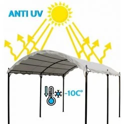 ELIOS PARASOLS Toile De Remplacement 3x4 Gazebo Onda Protection Uv -Pergola Soldes 6642211 3