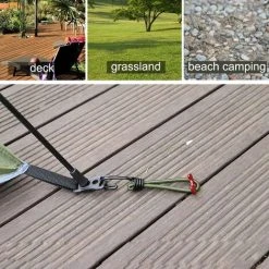 YIDOMDE Lot De 6 Tendeurs élastiques Avec Crochets, Corde élastique Avec Crochets En Métal Pour Attacher Des Bâches En Plein Air, Verrouillage De La Charge De La Moto -Pergola Soldes 66557226 3