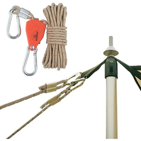 YIDOMDE 5m Cordes Réfléchissante Pour Tente,Cordes Pour Tente Réfléchissante,6 Mm Corde Ficelle Avec Poulie En Alliage De Zinc,Corde Tente Camping,Corde Camping Pour Camping Tente Bâche Randonnée Auvent,Kaki 3 YIDOMDE 5m Cordes Réfléchissante Pour Tente,Cordes Pour Tente Réfléchissante,6 Mm Corde Ficelle Avec Poulie En Alliage De Zinc,Corde Tente Camping,Corde Camping Pour Camping Tente Bâche Randonnée Auvent,Kaki
