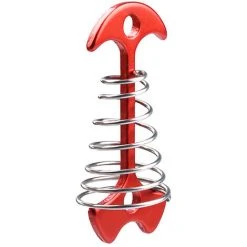 TANCYCO 10 Pièces En Alliage D'aluminium Tendeur De Corde De Tente Arête De Poisson Ressort Deckpeg Tente Auvent Ancre Pour Camping Pêche Randonnée -Pergola Soldes 66645833 3