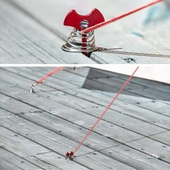 TANCYCO 10 Pièces En Alliage D'aluminium Tendeur De Corde De Tente Arête De Poisson Ressort Deckpeg Tente Auvent Ancre Pour Camping Pêche Randonnée -Pergola Soldes 66645833 5
