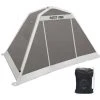 TANCYCO Tente Gonflable 2-3 Personnes Tente De Camping Pop-up Tente De Randonnée Extérieure Tente Moustiquaire Tente De Protection UV Tente Pare-soleil Auvent Pour La Maison Voyager Plage Cour Arrière Randonnée (Blanc) -Pergola Soldes 66645854 1