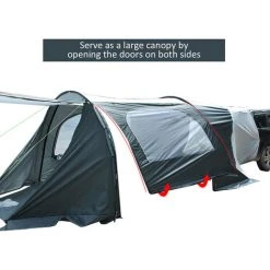 TANCYCO Tente De Voiture 5-8 Personnes étanche Extérieur Auvent De Voiture Abri Solaire Pliant Camping Auvent Ultraléger Plage Pare-soleil Tente De Voiture Robuste Pour Camping Voyage Famille Activités De Plein Air -Pergola Soldes 66645871 2