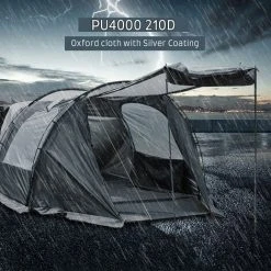 TANCYCO Tente De Voiture 5-8 Personnes étanche Extérieur Auvent De Voiture Abri Solaire Pliant Camping Auvent Ultraléger Plage Pare-soleil Tente De Voiture Robuste Pour Camping Voyage Famille Activités De Plein Air -Pergola Soldes 66645871 5