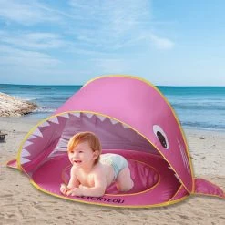 TANCYCO Tente Pop-up Pour Enfants Avec Piscine Tente De Jeu Amusante Pliante Tente De Terrain De Jeu Pour Enfants Tente Instantanée Automatique Pour Garçons Et Filles Tente De Plage Pour Bébé Pour Camping, Plage, Arrière-cour (rose) -Pergola Soldes 66645890 2