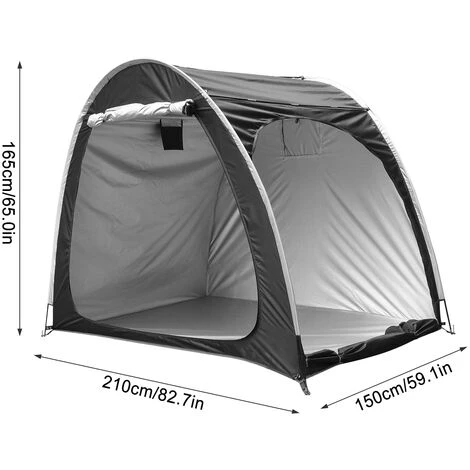 TANCYCO Abri De Rangement Extérieur étanche Pour Vélos, Tente De Vélo élargie Et Robuste, Gain De Place, Housse De Rangement Pour Outils De Jardin, Sac à Dos, Abri Pour 4 à 5 Vélos Adultes 5 TANCYCO Abri De Rangement Extérieur étanche Pour Vélos, Tente De Vélo élargie Et Robuste, Gain De Place, Housse De Rangement Pour Outils De Jardin, Sac à Dos, Abri Pour 4 à 5 Vélos Adultes – Image 3