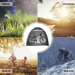 TANCYCO Abri De Rangement Extérieur étanche Pour Vélos, Tente De Vélo élargie Et Robuste, Gain De Place, Housse De Rangement Pour Outils De Jardin, Sac à Dos, Abri Pour 4 à 5 Vélos Adultes 11 TANCYCO Abri De Rangement Extérieur étanche Pour Vélos, Tente De Vélo élargie Et Robuste, Gain De Place, Housse De Rangement Pour Outils De Jardin, Sac à Dos, Abri Pour 4 à 5 Vélos Adultes -Pergola Soldes 66645900 5