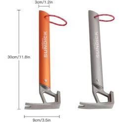 TANCYCO Marteau De Tente De Camping En Plein Air En Acier Inoxydable Extracteur De Clous De Tente Accessoire De Piquet De Tente (orange) 10 TANCYCO Marteau De Tente De Camping En Plein Air En Acier Inoxydable Extracteur De Clous De Tente Accessoire De Piquet De Tente (orange) -Pergola Soldes 66645950 4
