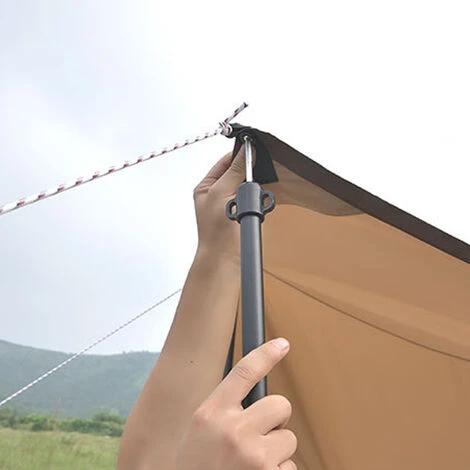 TANCYCO Alliage D'aluminium Camping Tente Pôle Tente Tige De Support Camping En Plein Air Auvent Auvent Cadres Accessoire 5 TANCYCO Alliage D'aluminium Camping Tente Pôle Tente Tige De Support Camping En Plein Air Auvent Auvent Cadres Accessoire – Image 3