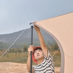 TANCYCO Alliage D'aluminium Camping Tente Pôle Tente Tige De Support Camping En Plein Air Auvent Auvent Cadres Accessoire 11 TANCYCO Alliage D'aluminium Camping Tente Pôle Tente Tige De Support Camping En Plein Air Auvent Auvent Cadres Accessoire -Pergola Soldes 66645959 5