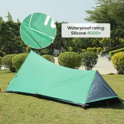 TANCYCO Tente De Camping En Plein Air Tente De Couchage Ultra-légère Abri Mesh Moustique Insectifuge Net Guard Installation Facile Pour Le Camping Randonnée Pique-nique Sac à Dos -Pergola Soldes 66645982 5