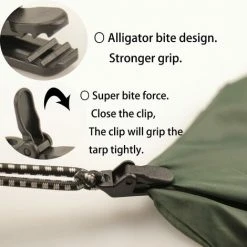 OUSUDELA 70pcs Clip De Fixation Bache Auvent, Clips De Verrouillage Clips De Bâche Clips Toile De Tente En Linoléum En Plastique Pour Bache Auvent, Pinces à Bâche Tarp Clip Tent Clip 9 OUSUDELA 70pcs Clip De Fixation Bache Auvent, Clips De Verrouillage Clips De Bâche Clips Toile De Tente En Linoléum En Plastique Pour Bache Auvent, Pinces à Bâche Tarp Clip Tent Clip -Pergola Soldes 66652041 3