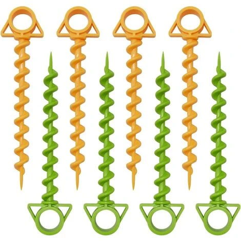 DKSFJKL 8 Pièces Piquets De Tente Piquets Métalliques Robustes Piquets D'ancrage Au Sol Piquet Toile De Tente Peg Sardine Tente Pour Pelouse Plage Camping 3 DKSFJKL 8 Pièces Piquets De Tente Piquets Métalliques Robustes Piquets D'ancrage Au Sol Piquet Toile De Tente Peg Sardine Tente Pour Pelouse Plage Camping