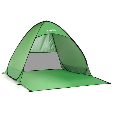 TANCYCO Tente De Plage Automatique Instantanée Pop Up Légère Protection UV Extérieure Camping Tente De Pêche Cabana Abri Soleil (vert) 5 TANCYCO Tente De Plage Automatique Instantanée Pop Up Légère Protection UV Extérieure Camping Tente De Pêche Cabana Abri Soleil (vert) – Image 3