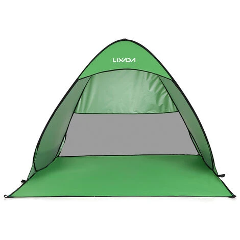 TANCYCO Tente De Plage Automatique Instantanée Pop Up Légère Protection UV Extérieure Camping Tente De Pêche Cabana Abri Soleil (vert) 6 TANCYCO Tente De Plage Automatique Instantanée Pop Up Légère Protection UV Extérieure Camping Tente De Pêche Cabana Abri Soleil (vert) – Image 4