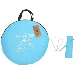 TANCYCO Tente De Plage Instantanée Pop Up Protection UV Légère Abri Solaire Tente Pare-soleil Auvent (Bleu) -Pergola Soldes 66806012 3